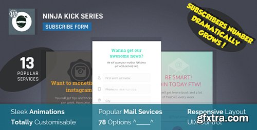 CodeCanyon - Ninja Kick: Subscription WordPress Plugin v1.5.0 - 8969399