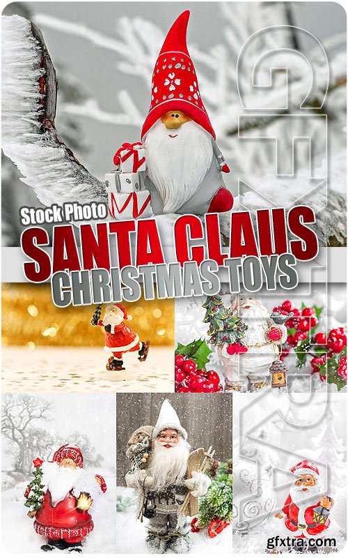 Santa Christmas toys - UHQ Stock Photo