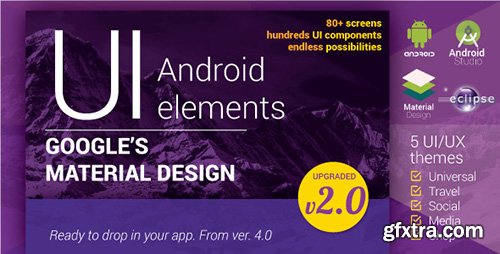 CodeCanyon - Material Design UI Android Template App v1.1 - 9858746