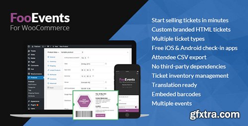 CodeCanyon - FooEvents for WooCommerce v1.2.11 - 11753111