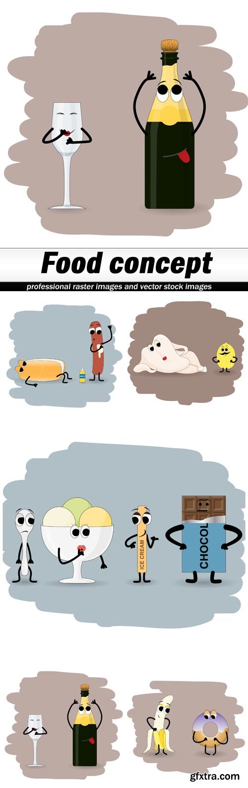 Food concept - 5 EPS
