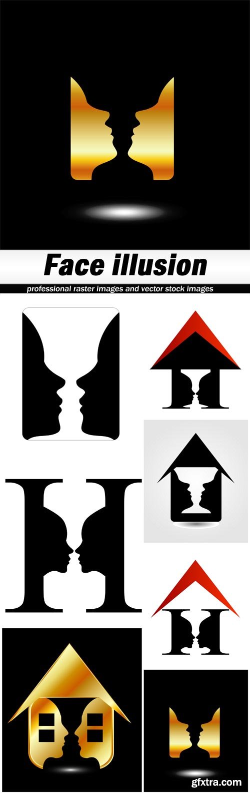Face illusion - 7 UHQ JPEG