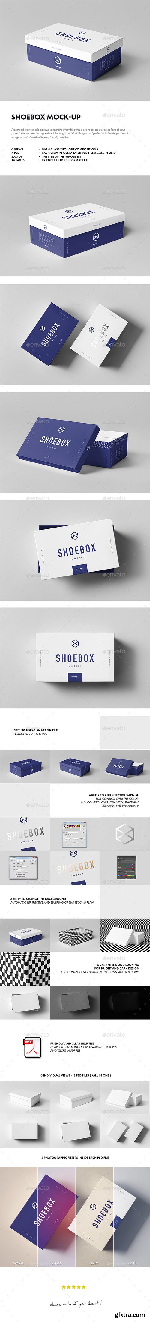 Graphicriver Shoe Box Mock-up 18958063