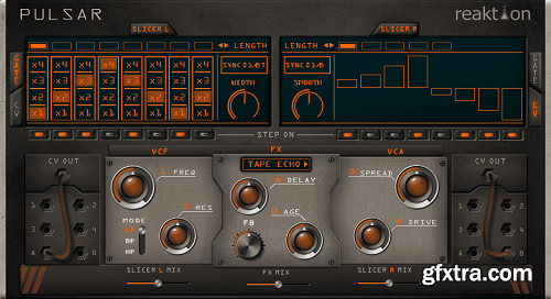 Reaktion-Sound PULSAR v1.0 for NI Reaktor 6-SYNTHiC4TE