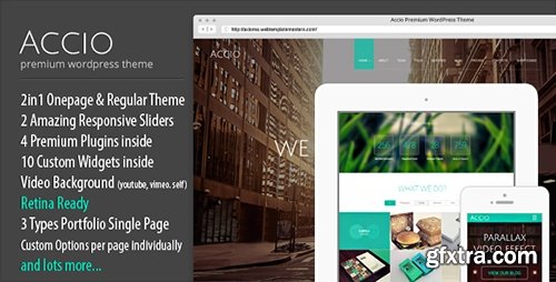 ThemeForest - Accio v1.1.8 - Agency One Page Parallax Responsive WordPress Theme - 7059765