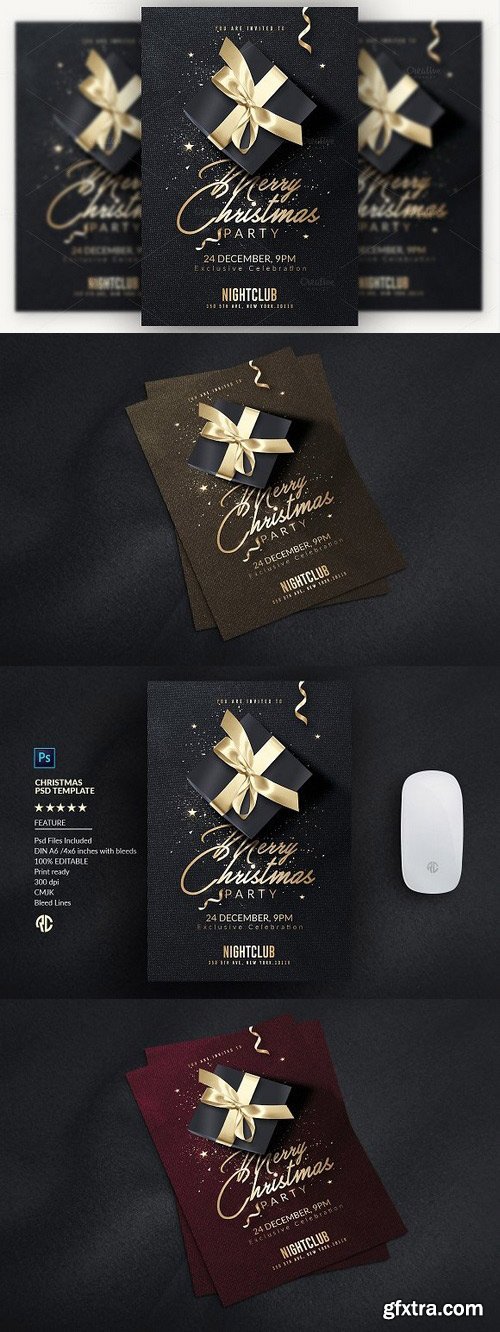 CM - Classy Christmas Invitation | Flyer 1018978
