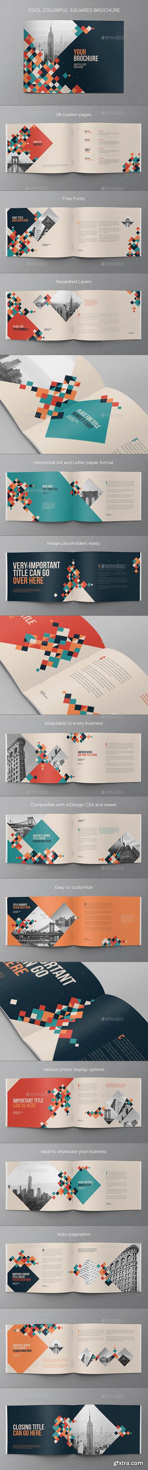 Graphicriver Cool Colorful Squares Brochure 16872691