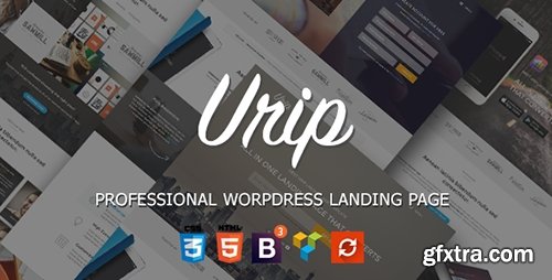 ThemeForest - Urip v7.4.9 - Professional WordPress Landing Page - 11690533