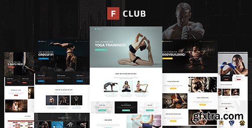 ThemeForest - FightClub v1.3 - Premium Crossfit Mma Bodybuilding Fitness & Yoga WP Theme - 13306532