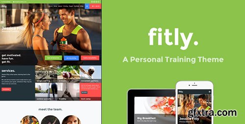 ThemeForest - Fitly v1.1.0 - A Personal Training WordPress Theme - 10795905