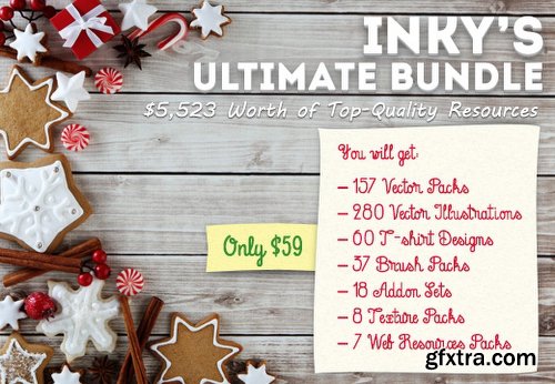 Inky’s Ultimate Bundle with $5,523 worth of Premium Resources