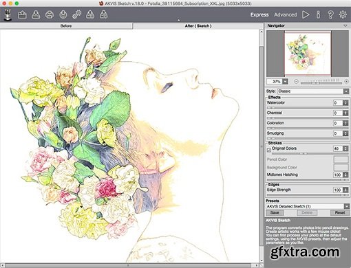 AKVIS Sketch 17.0.2933 for Adobe Photoshop (Mac OS X)