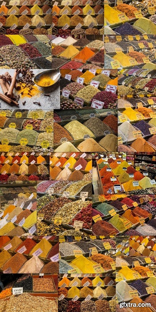 Spices at Grand Bazaar. Istanbul