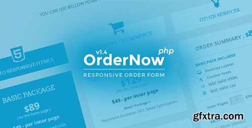 CodeCanyon - OrderNow v1.4 - Responsive PHP Order Form - 14958461