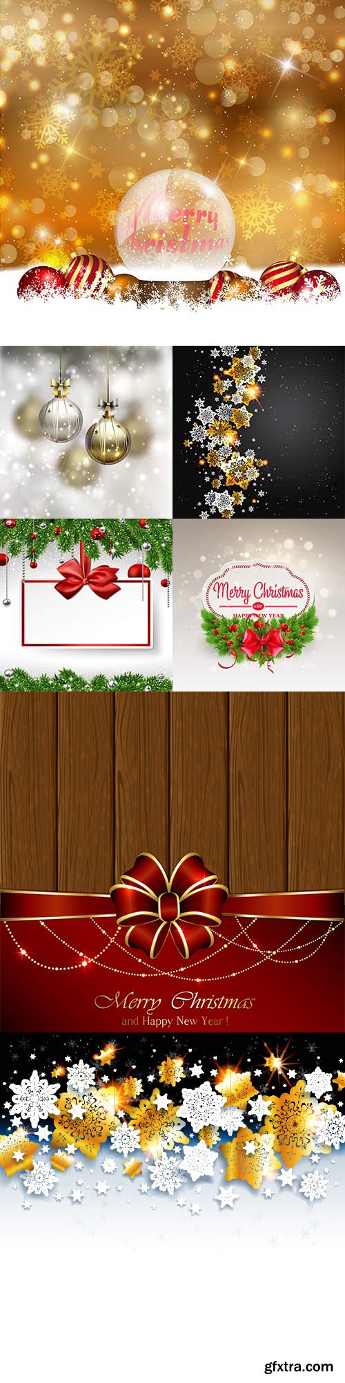 New year\'s backgrounds in vector - 7