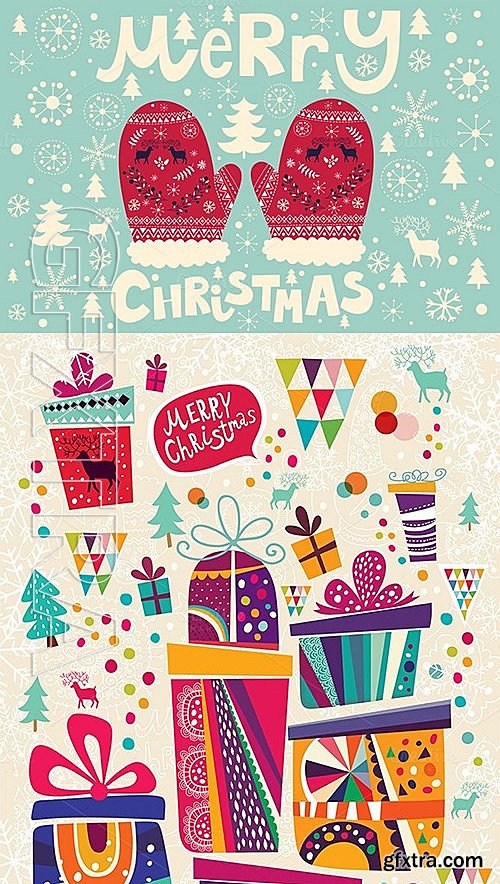 CM - Bundle of Christmas illustrations 450897