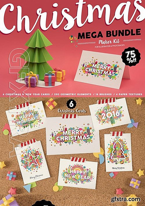 CM - Christmas MEGA BUNDLE Maker Kit 448754