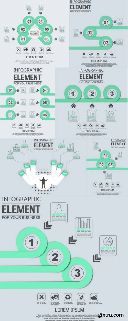 Elements for Infographic Template