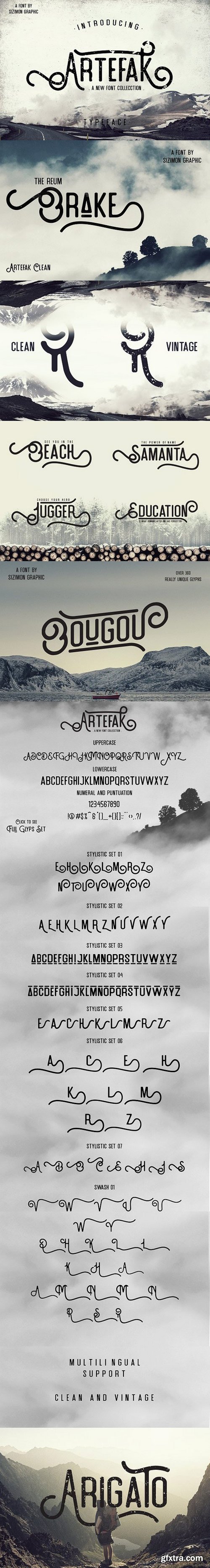 CM - Artefak Typeface 1072605