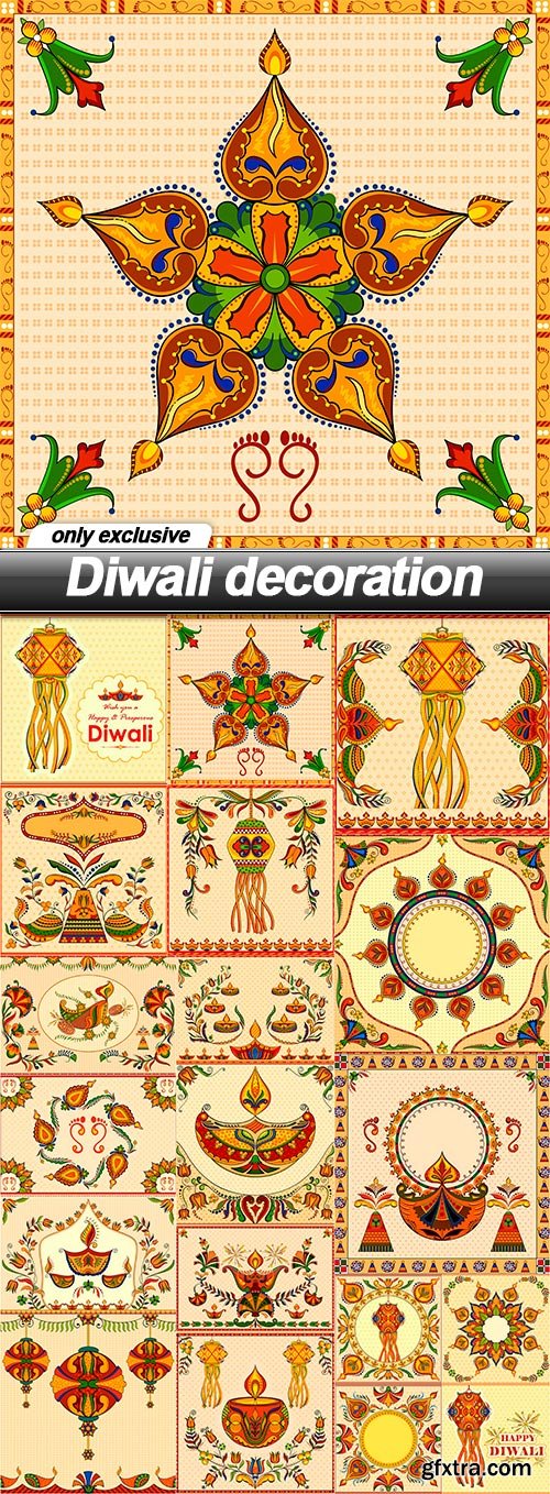 Diwali decoration - 19 EPS