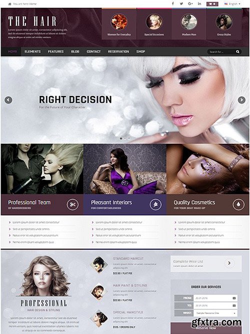 Ait-Themes - Hair v1.32 - WordPress Theme for Hair Salons
