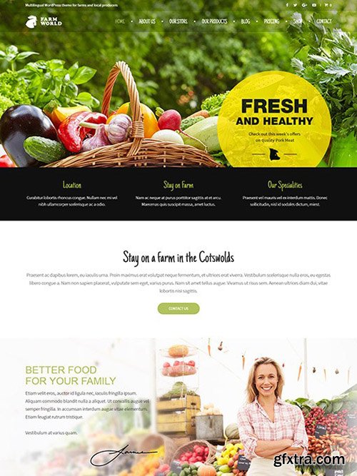 Ait-Themes - FarmWorld v1.15 - Food & Agriculture WordPress Theme