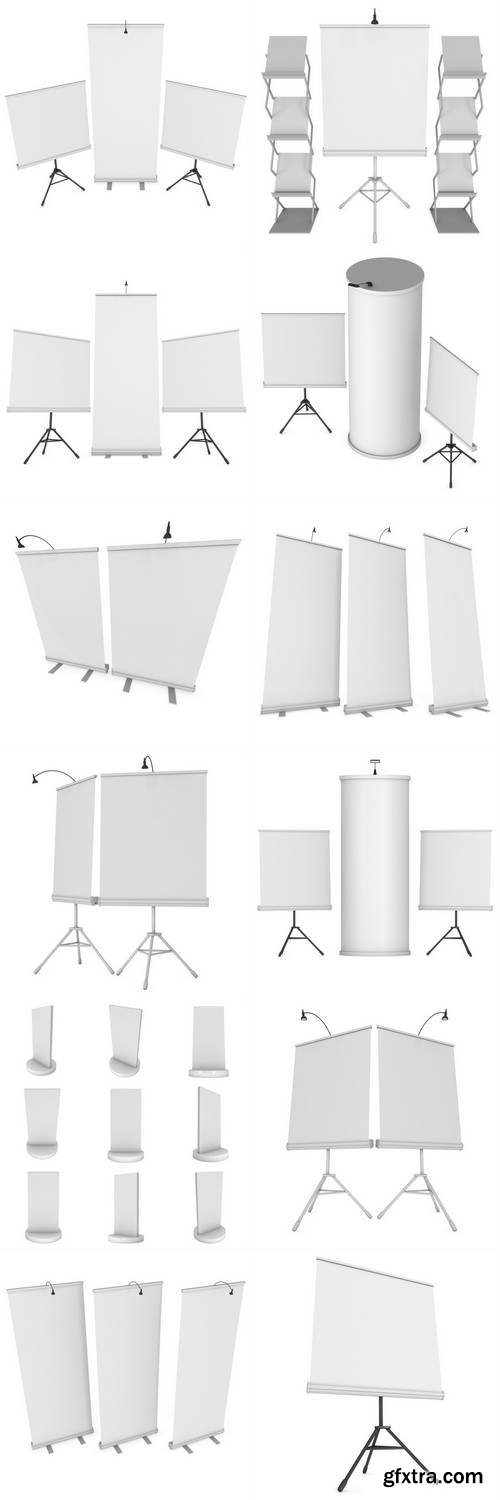 Blank Roll Up Banner