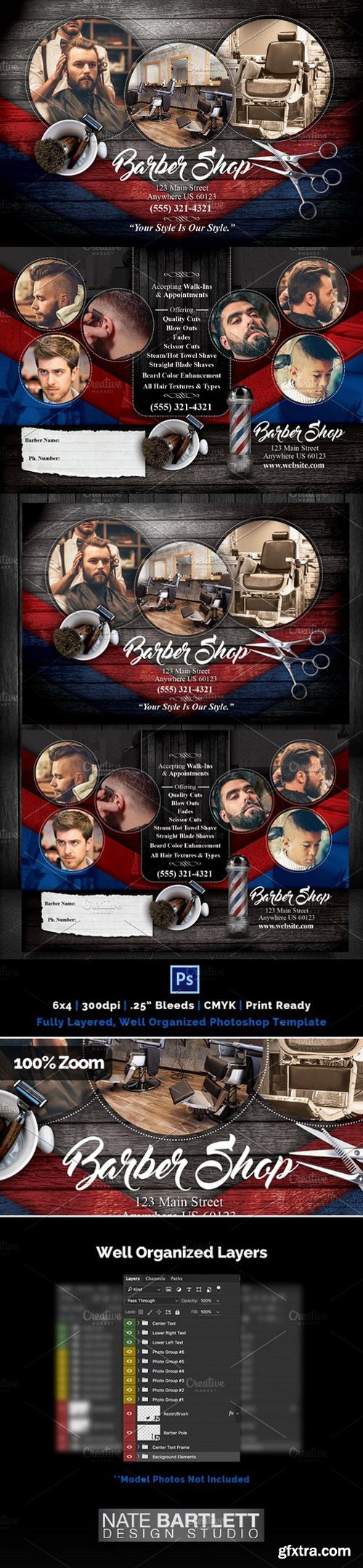 CM - Barber Shop Flyer 1032334
