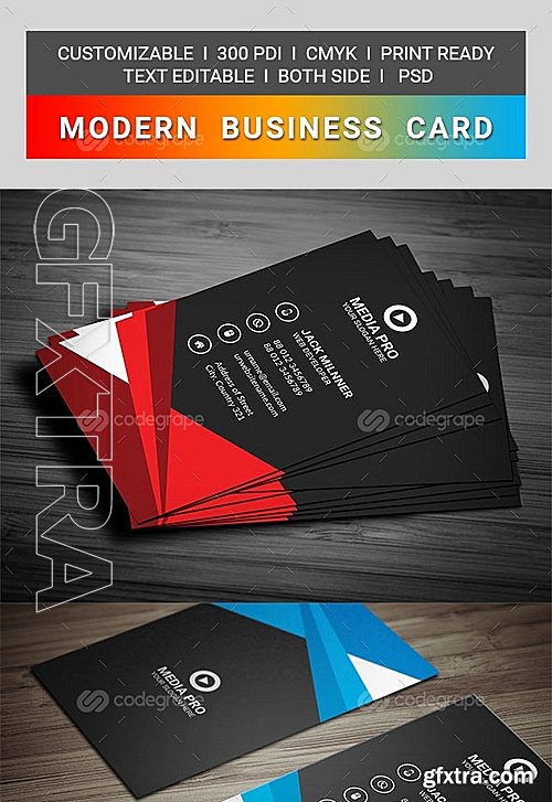 Modern Business Card 9982