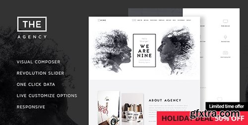 ThemeForest - The Agency v1.3.5 - Creative One-Page Agency Theme - 13373631