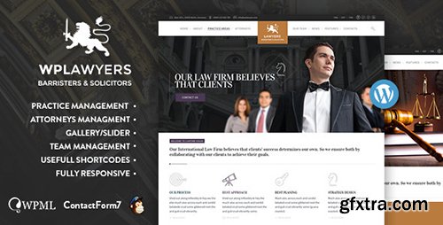 ThemeForest - Law Practice v1.6 - Lawyers Attorneys Business Theme - 9848545