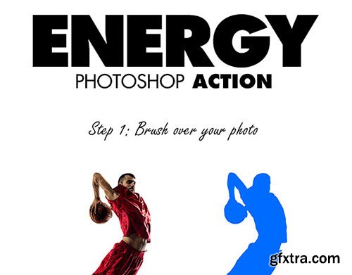 GraphicRiver Energy Photoshop Action 12190875