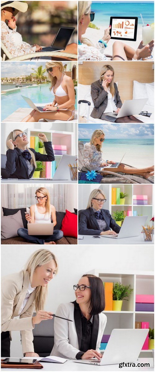 Business Woman - 9 UHQ JPEG Stock Images