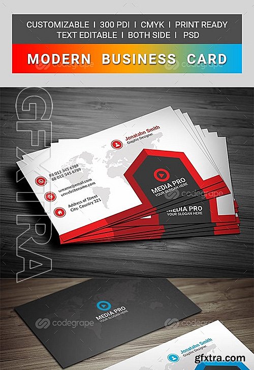 Modern Business Card 10281