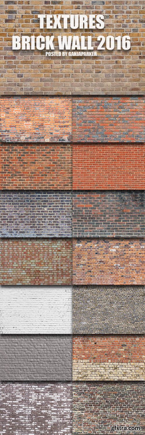Textures - Brick Wall 2016