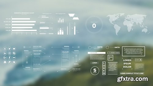 Videohive Simple Infographics 17968616