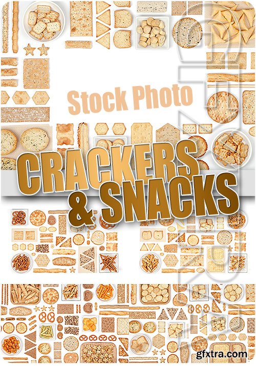 Crackers and snacks - UHQ Stock Photo