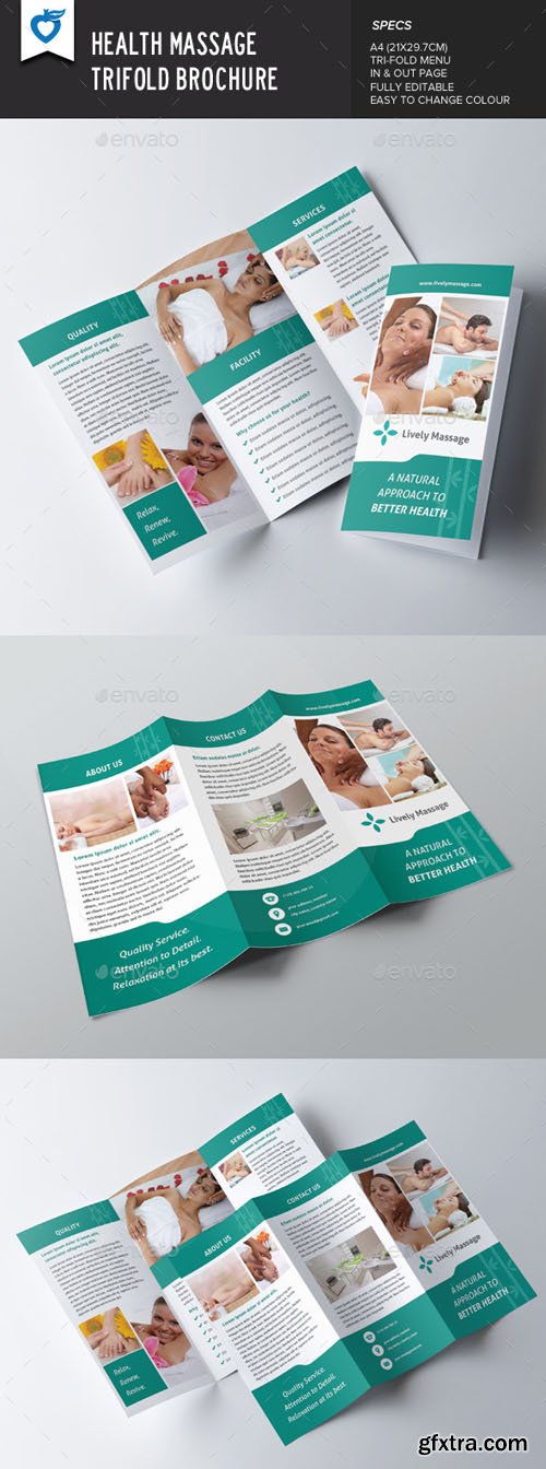 GR - Health Massage Trifold Brochure 9124689