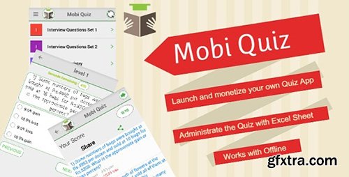 CodeCanyon - Mobi Quiz v7.0 - Practice Test, Evaluate your learning , Exam App - 10925449