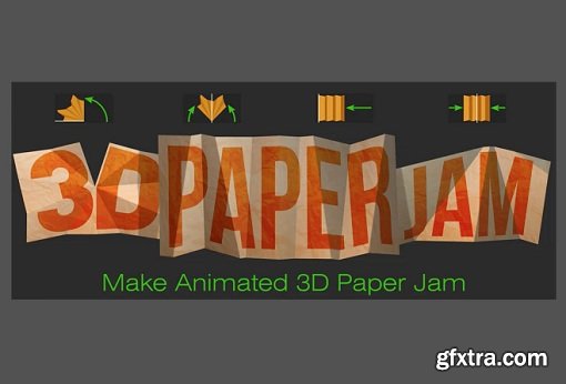 3D Paper Jam v1.1 - Plugin for After Effects