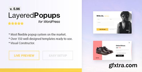 CodeCanyon - Popup Plugin for WordPress - Layered Popups v5.96 - 5978263