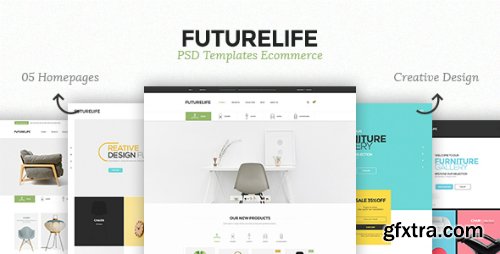 ThemeForest - Futurelife - eCommerce PSD Template 15747411