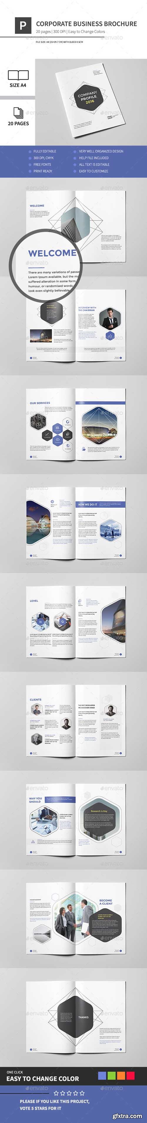 GR - Corporate Business Brochure 20 Pages A4 14681663
