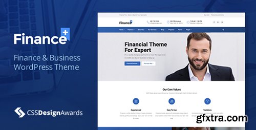 ThemeForest - FinancePlus v1.4 - Finance & Business WordPress Theme - 14800887