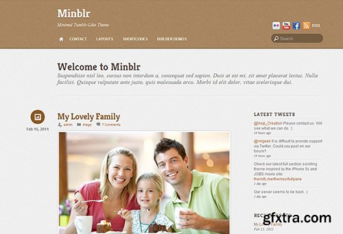 Themify - Minblr v1.9.8 - WordPress Theme