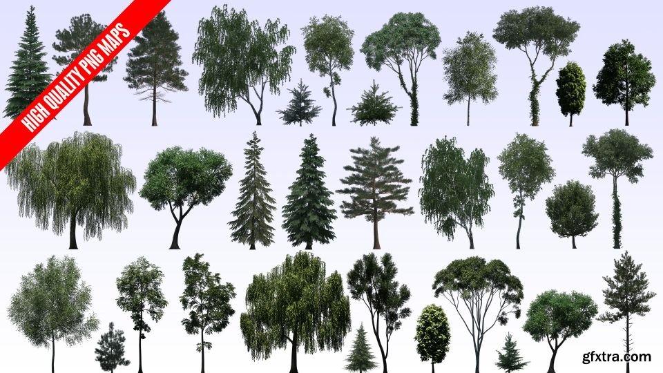Evermotion – Textures4ever vol.8 – Trees