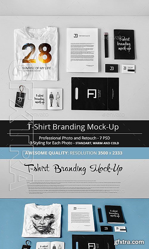 GraphicRiver - T-Shirt Branding Mock-Up 13177976