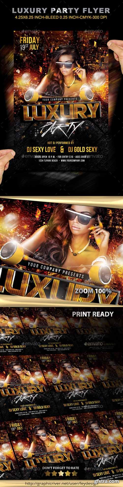 GR - Luxury Party Flyer 11759370
