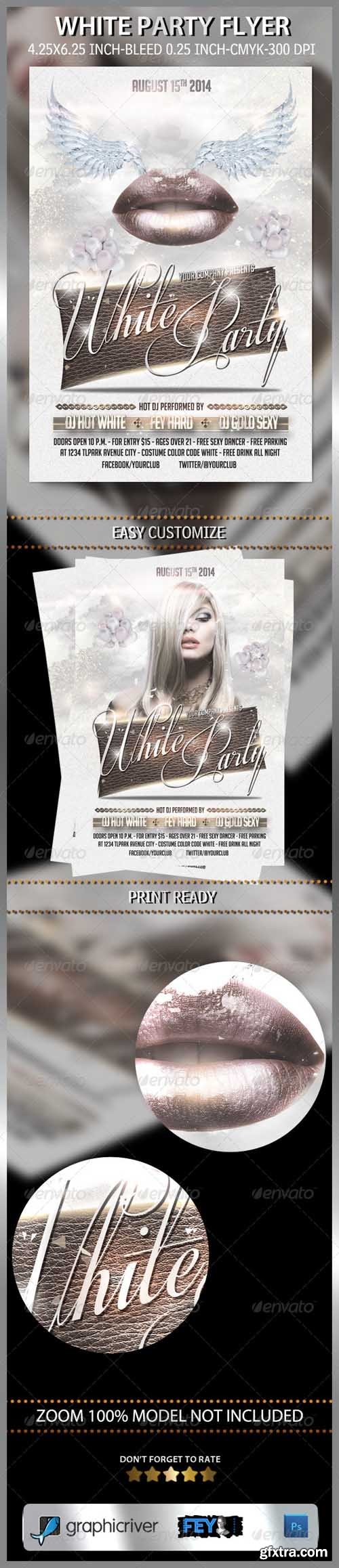 GR - White Party Flyer 7323609