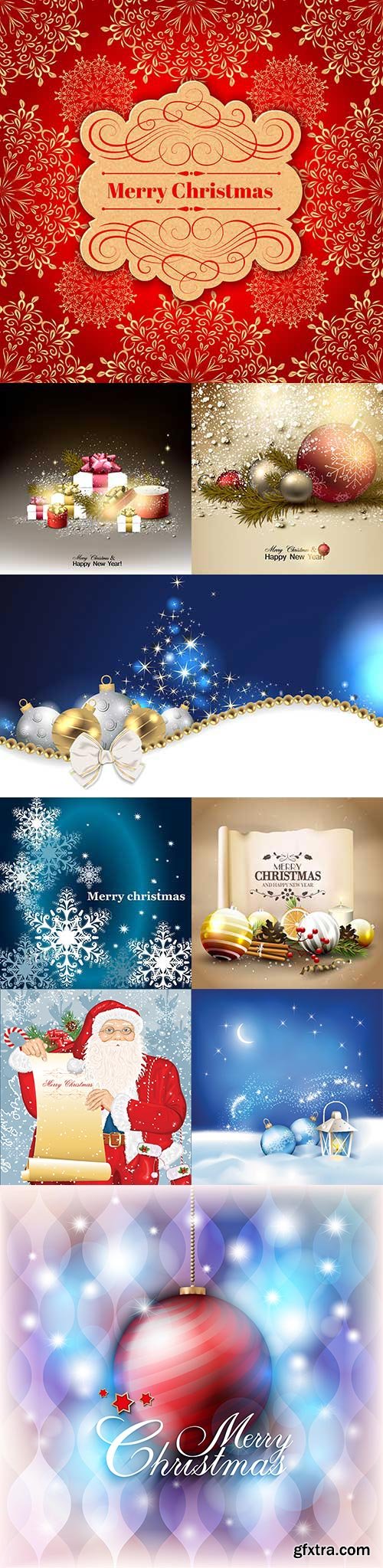 New year\'s backgrounds in vector - 11